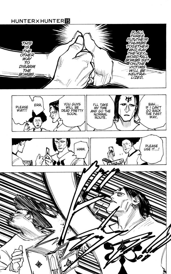 Hunter X Hunter Vol.15 Chapter 144 page 3