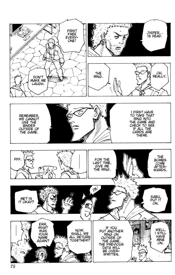 Hunter X Hunter Vol.15 Chapter 144 page 5