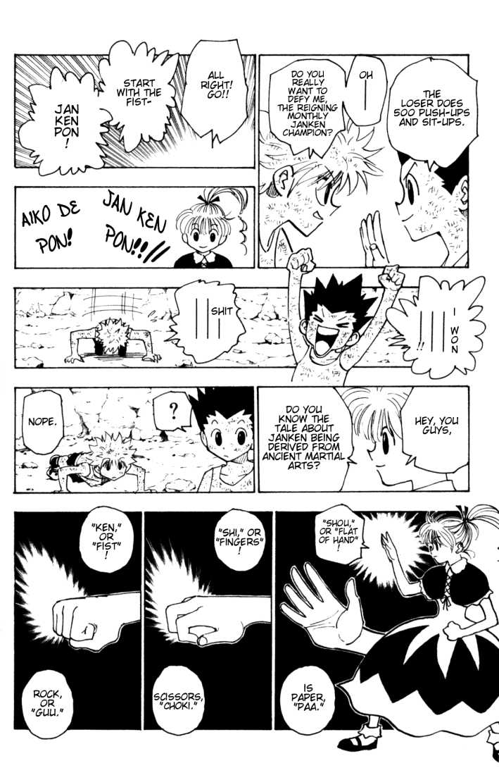 Hunter X Hunter Vol.15 Chapter 145 page 4