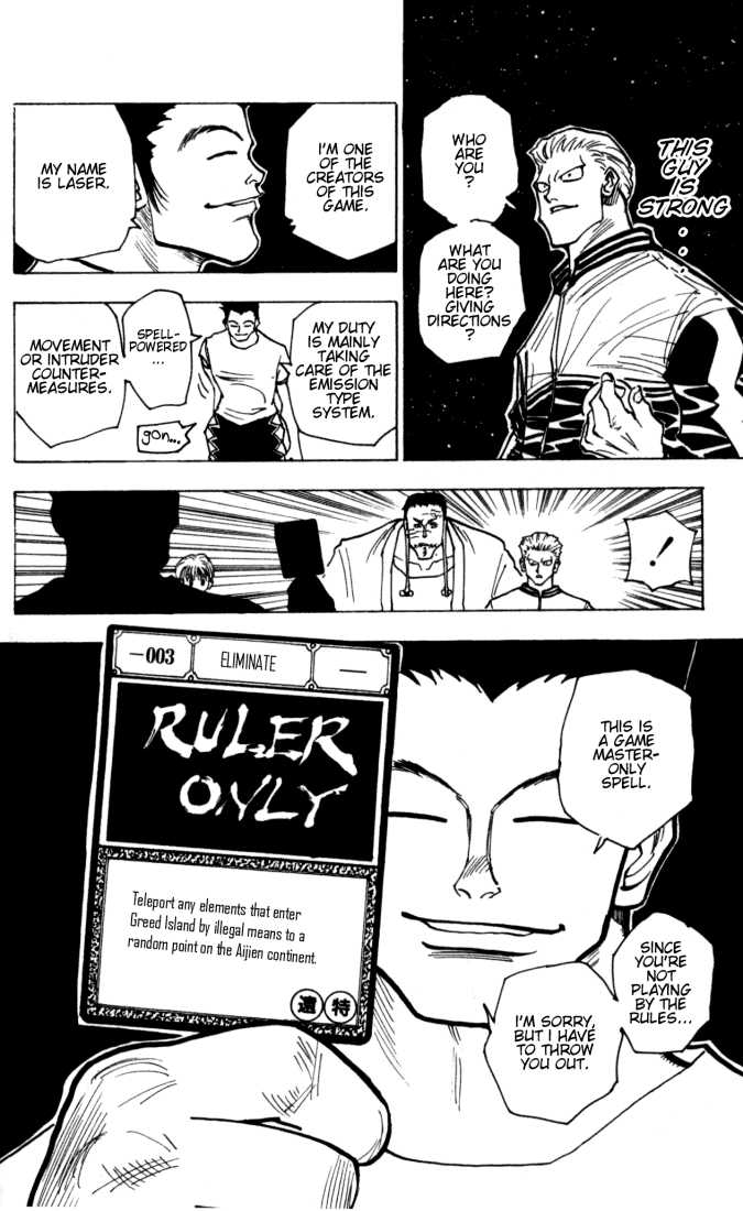 Hunter X Hunter Vol.15 Chapter 145 page 8