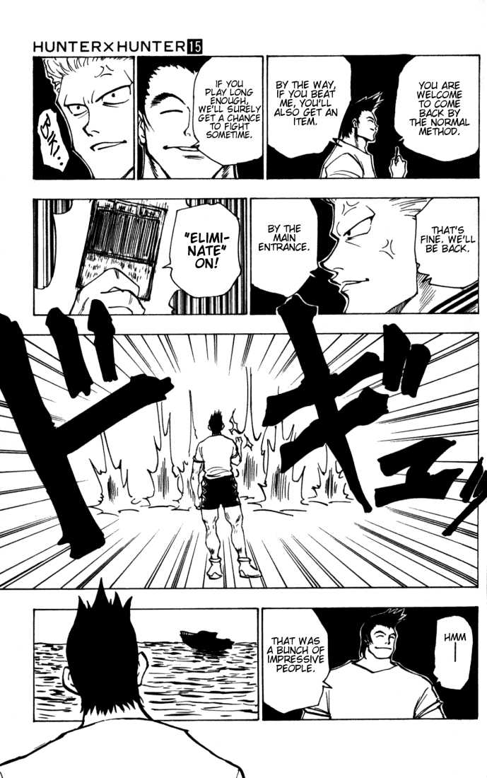 Hunter X Hunter Vol.15 Chapter 145 page 9