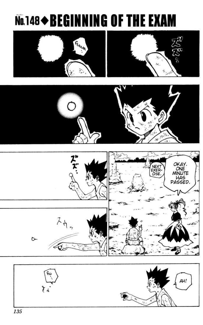 Hunter X Hunter Vol.15 Chapter 148 page 1