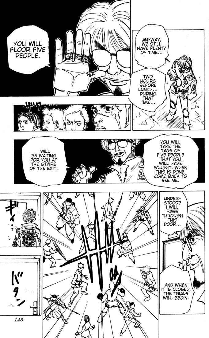 Hunter X Hunter Vol.15 Chapter 148 page 9