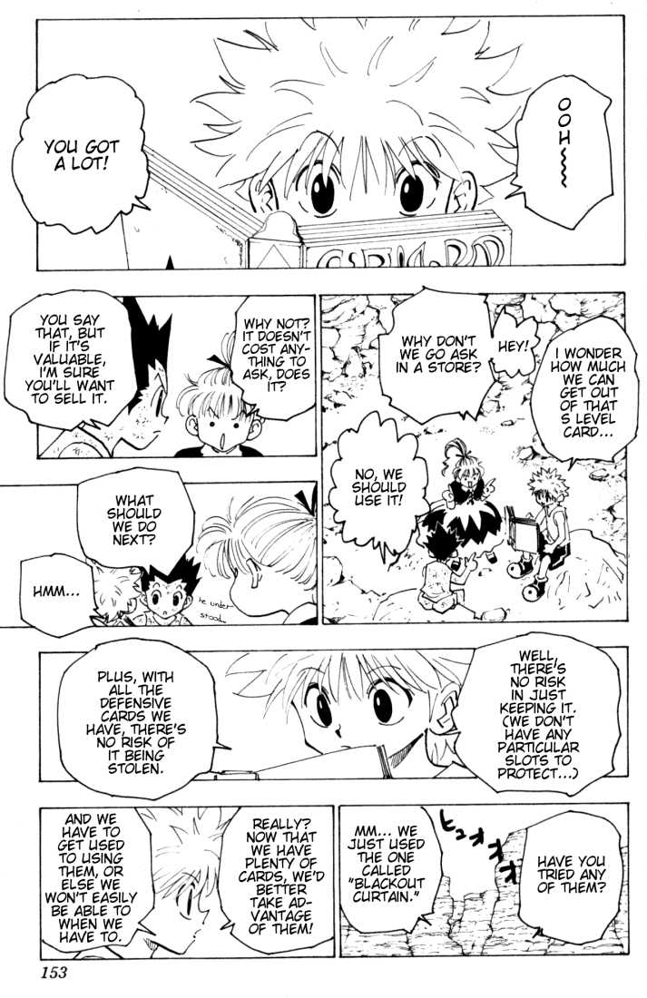 Hunter X Hunter Vol.15 Chapter 149 page 3