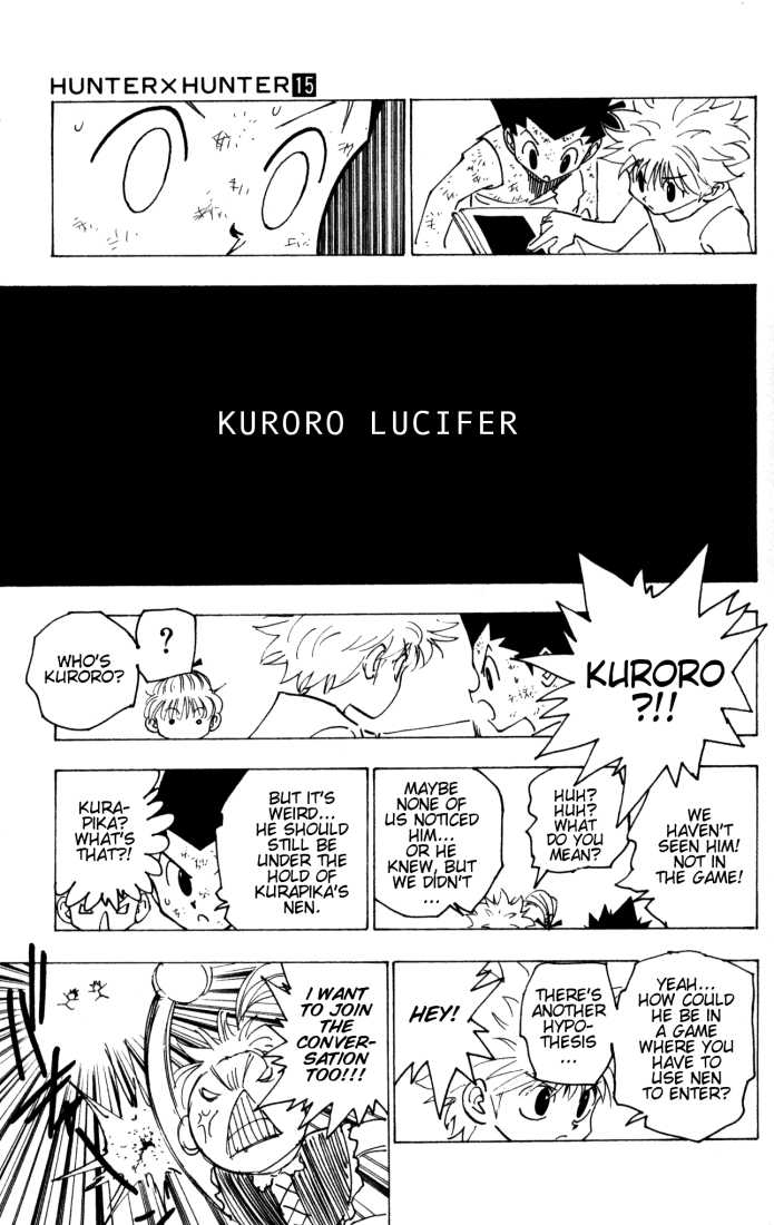 Hunter X Hunter Vol.15 Chapter 149 page 5