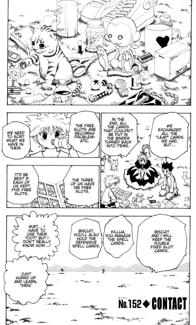 Hunter X Hunter Vol.16 Chapter 152 page 1