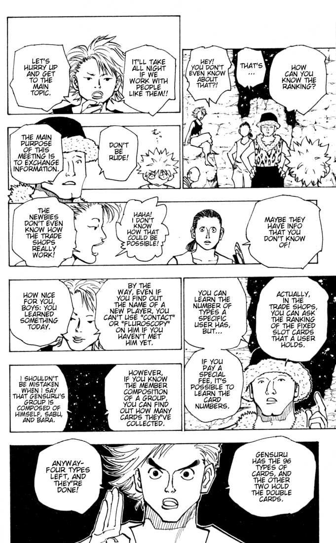 Hunter X Hunter Vol.16 Chapter 154 page 4