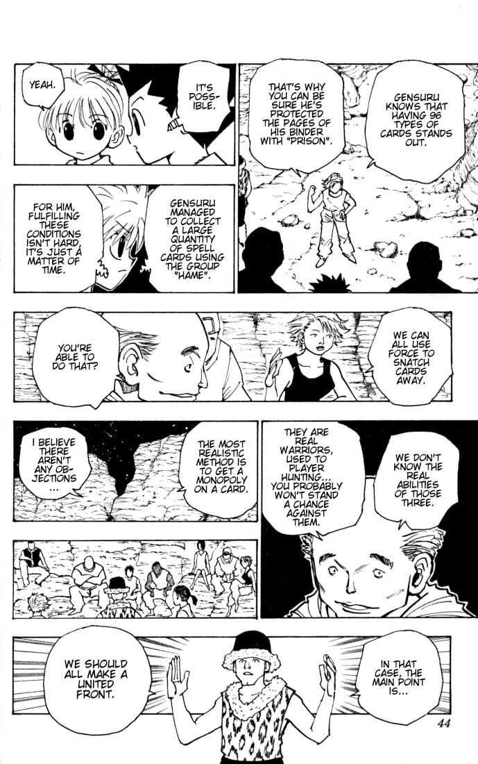 Hunter X Hunter Vol.16 Chapter 154 page 6