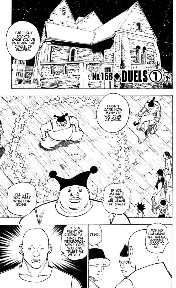 Hunter X Hunter Vol.16 Chapter 156 page 1