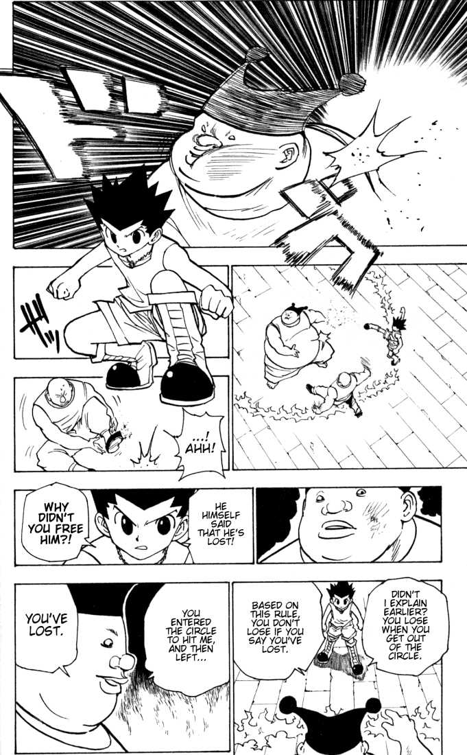 Hunter X Hunter Vol.16 Chapter 156 page 4
