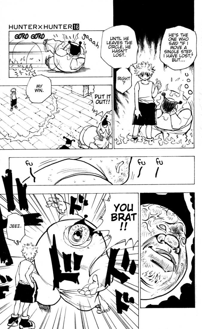 Hunter X Hunter Vol.16 Chapter 156 page 9