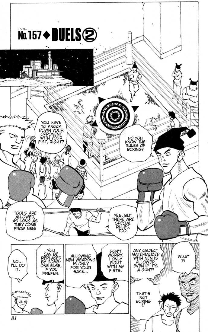 Hunter X Hunter Vol.16 Chapter 157 page 1