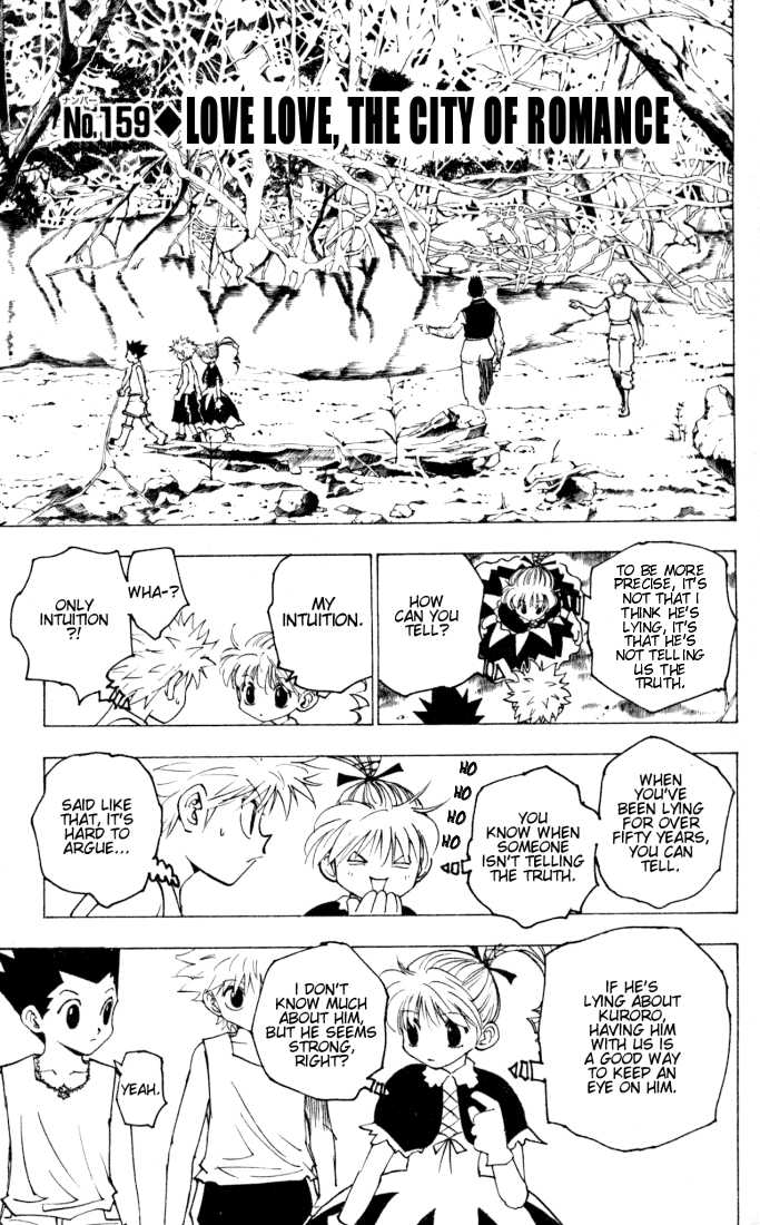 Hunter X Hunter Vol.16 Chapter 159 page 1