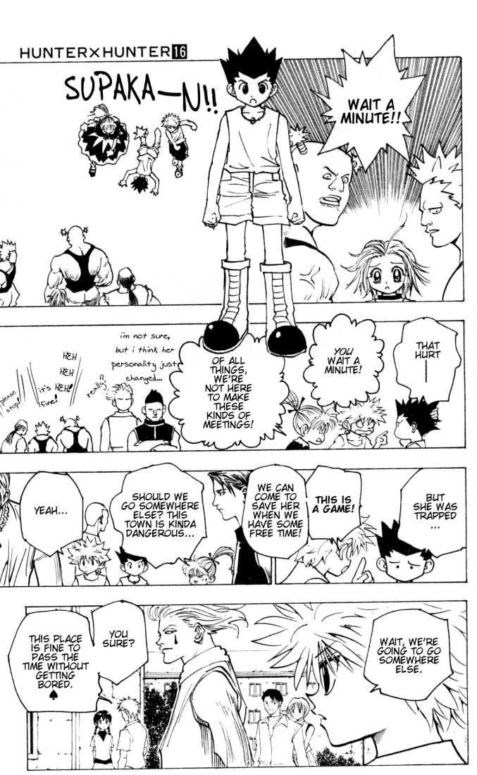Hunter X Hunter Vol.16 Chapter 159 page 7