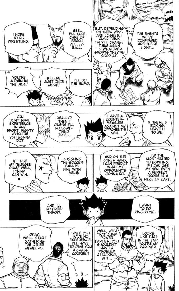 Hunter X Hunter Vol.16 Chapter 160 page 9