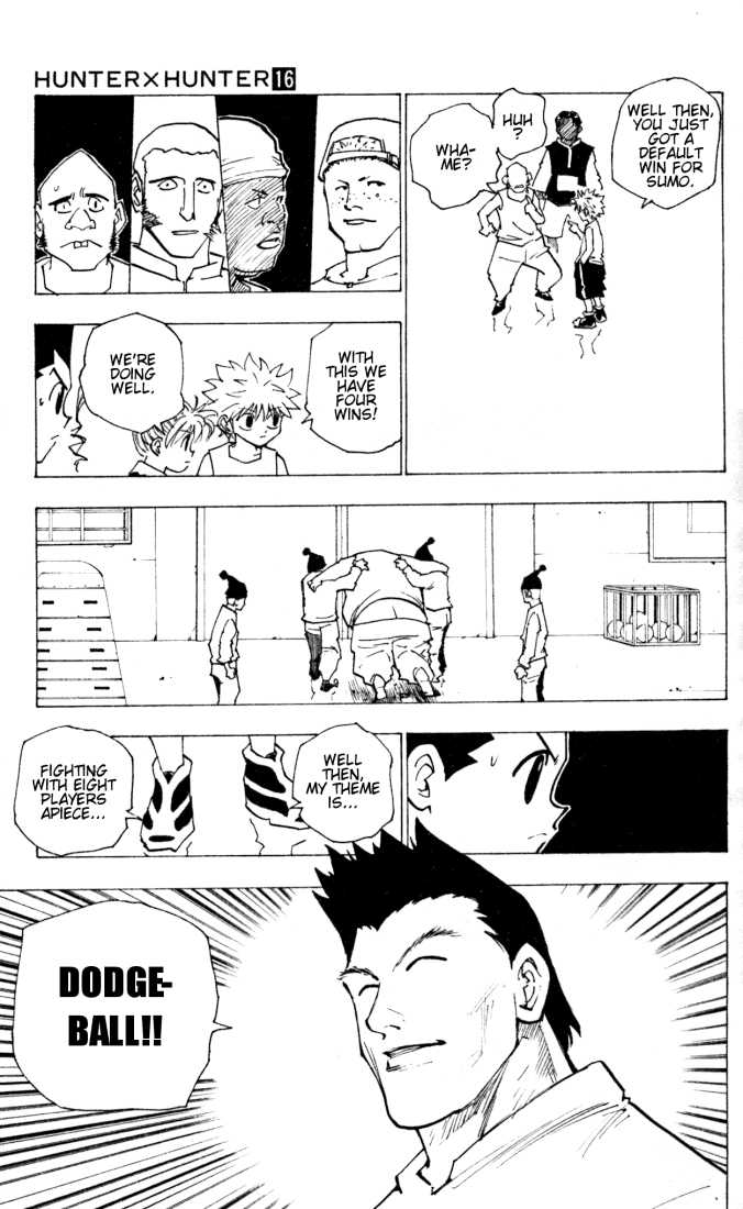 Hunter X Hunter Vol.16 Chapter 161 page 3
