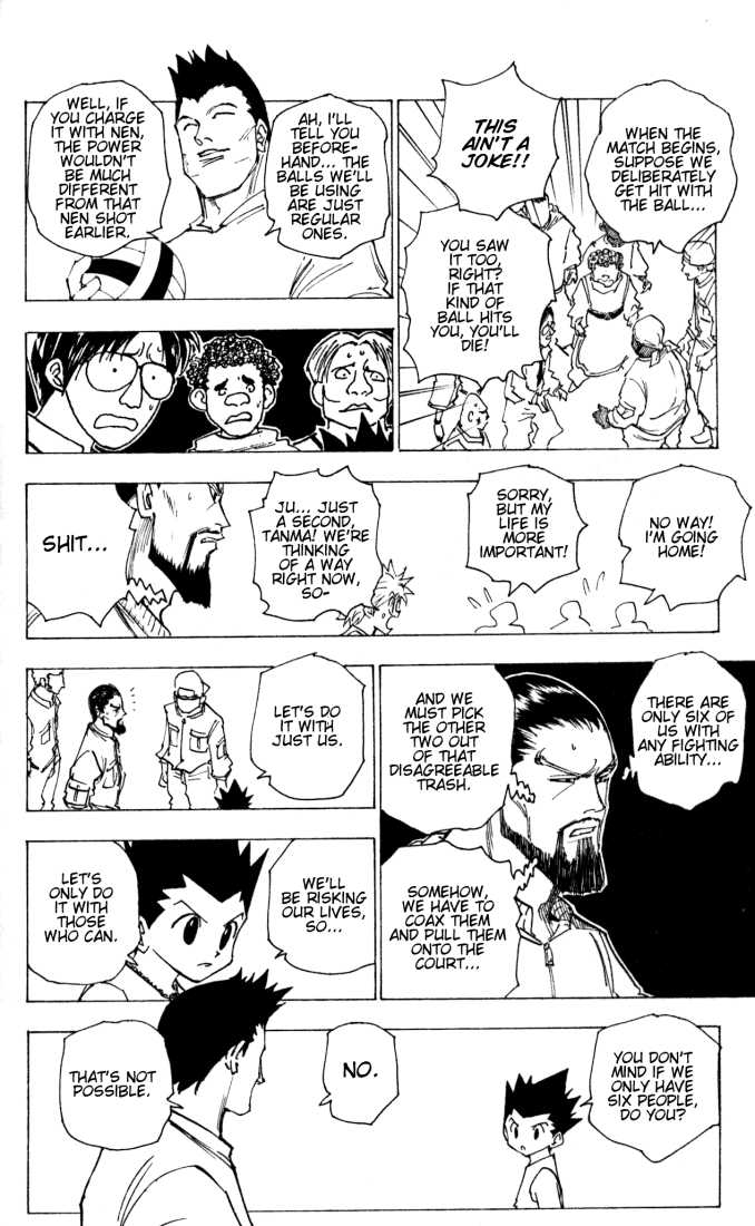 Hunter X Hunter Vol.16 Chapter 161 page 6