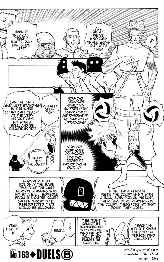 Hunter X Hunter Vol.16 Chapter 163 page 1
