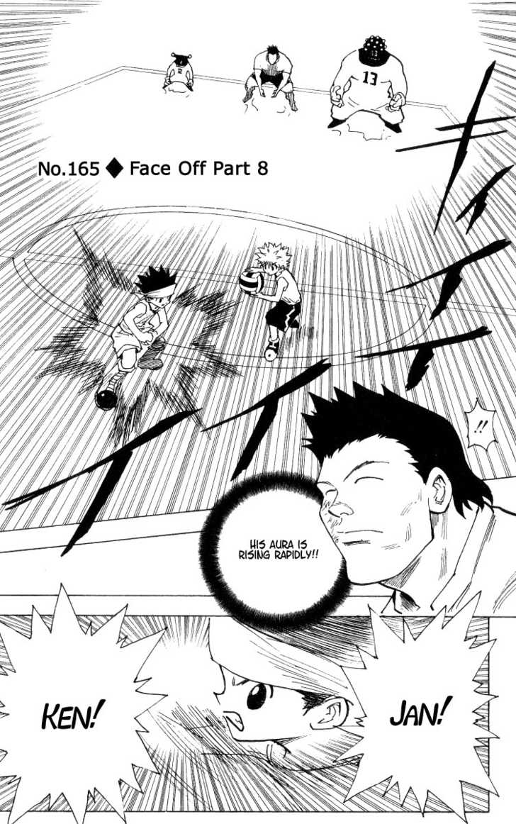Hunter X Hunter Vol.17 Chapter 165 page 2