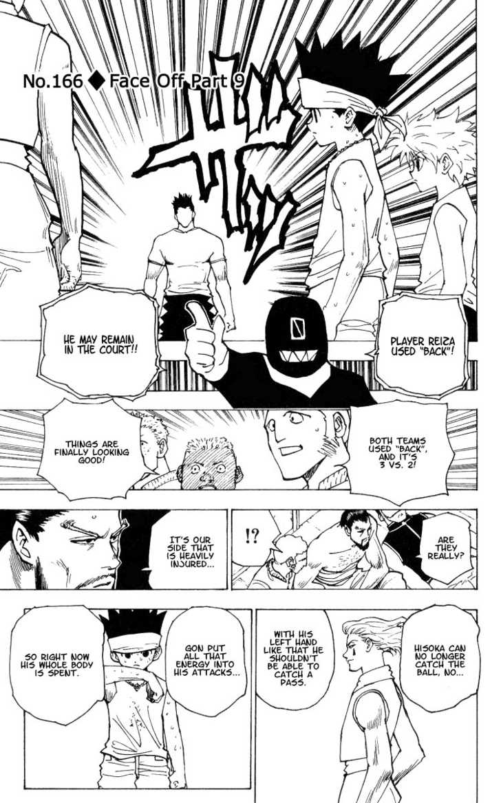 Hunter X Hunter Vol.17 Chapter 166 page 1