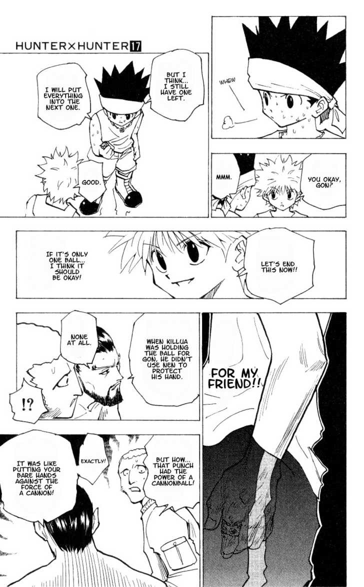 Hunter X Hunter Vol.17 Chapter 166 page 3