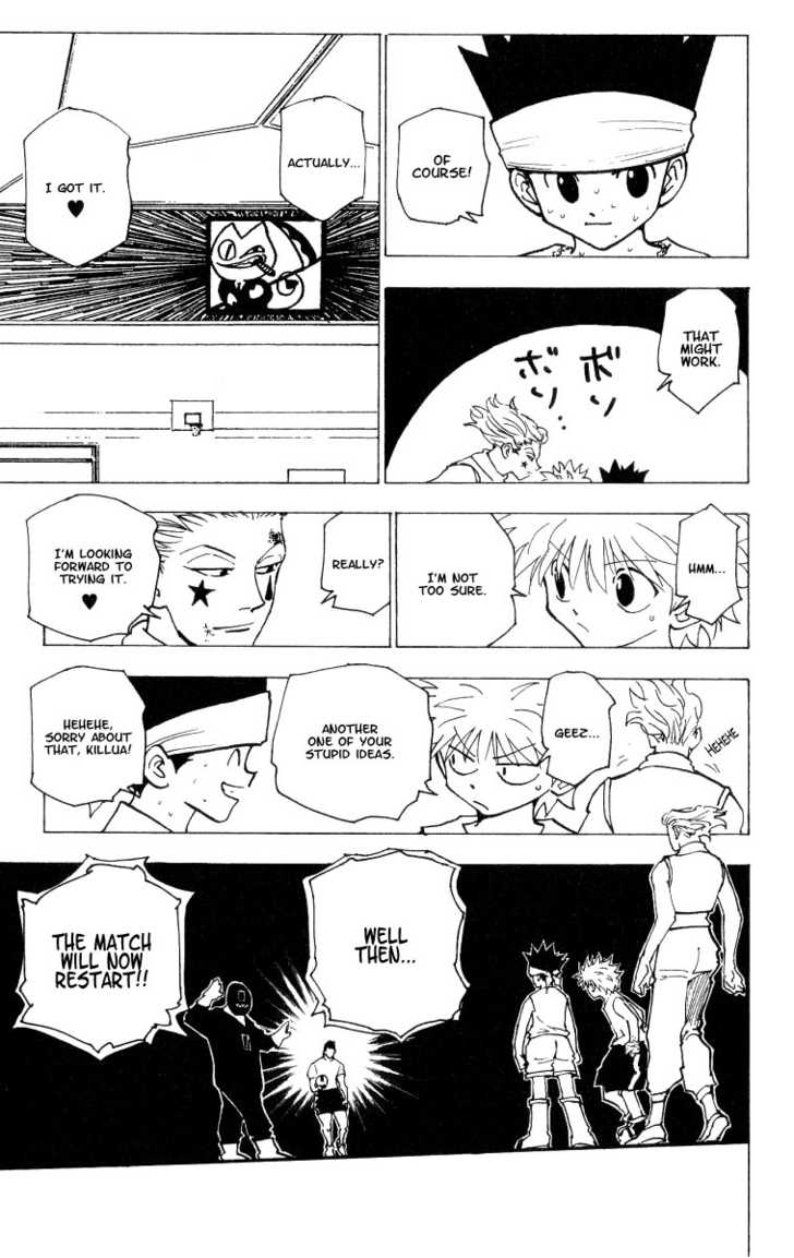 Hunter X Hunter Vol.17 Chapter 166 page 11