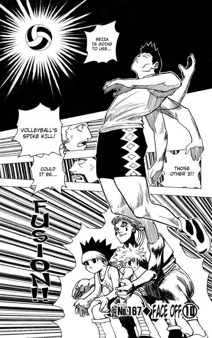Hunter X Hunter Vol.17 Chapter 167 page 1