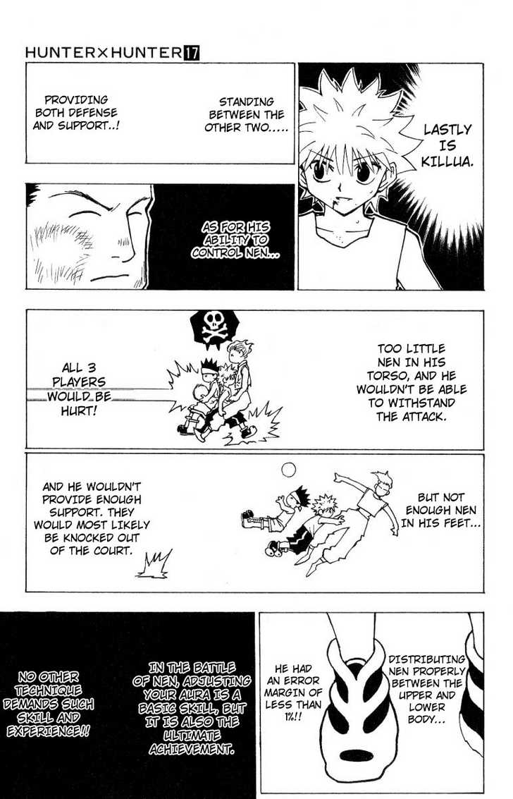 Hunter X Hunter Vol.17 Chapter 167 page 8