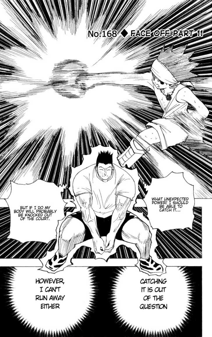 Hunter X Hunter Vol.17 Chapter 168 page 1