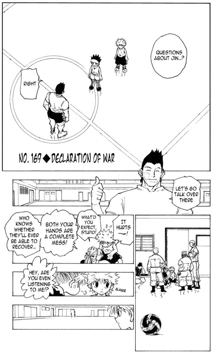 Hunter X Hunter Vol.17 Chapter 169 page 1