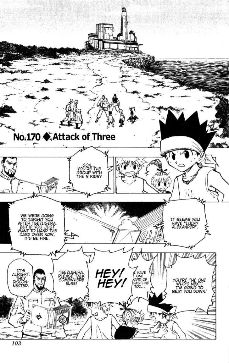 Hunter X Hunter Vol.17 Chapter 170 page 1