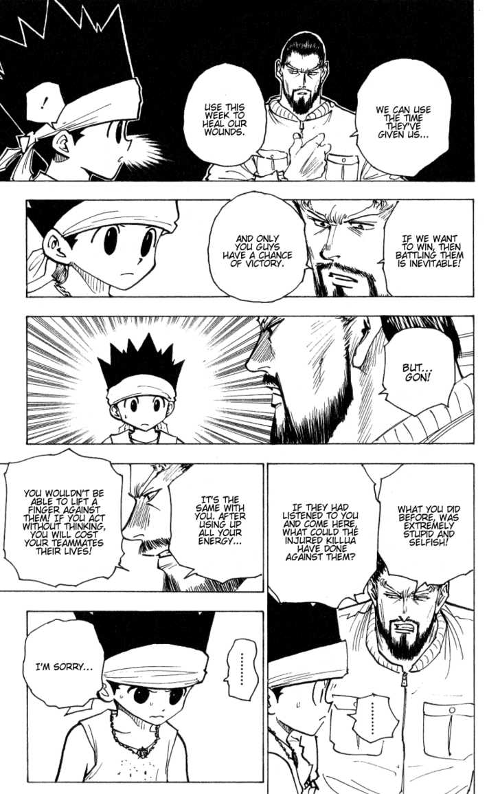 Hunter X Hunter Vol.17 Chapter 170 page 3