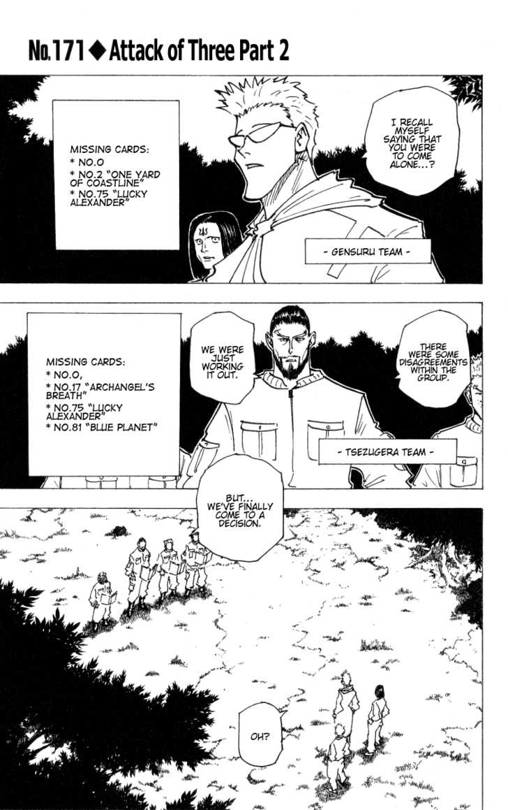 Hunter X Hunter Vol.17 Chapter 171 page 1