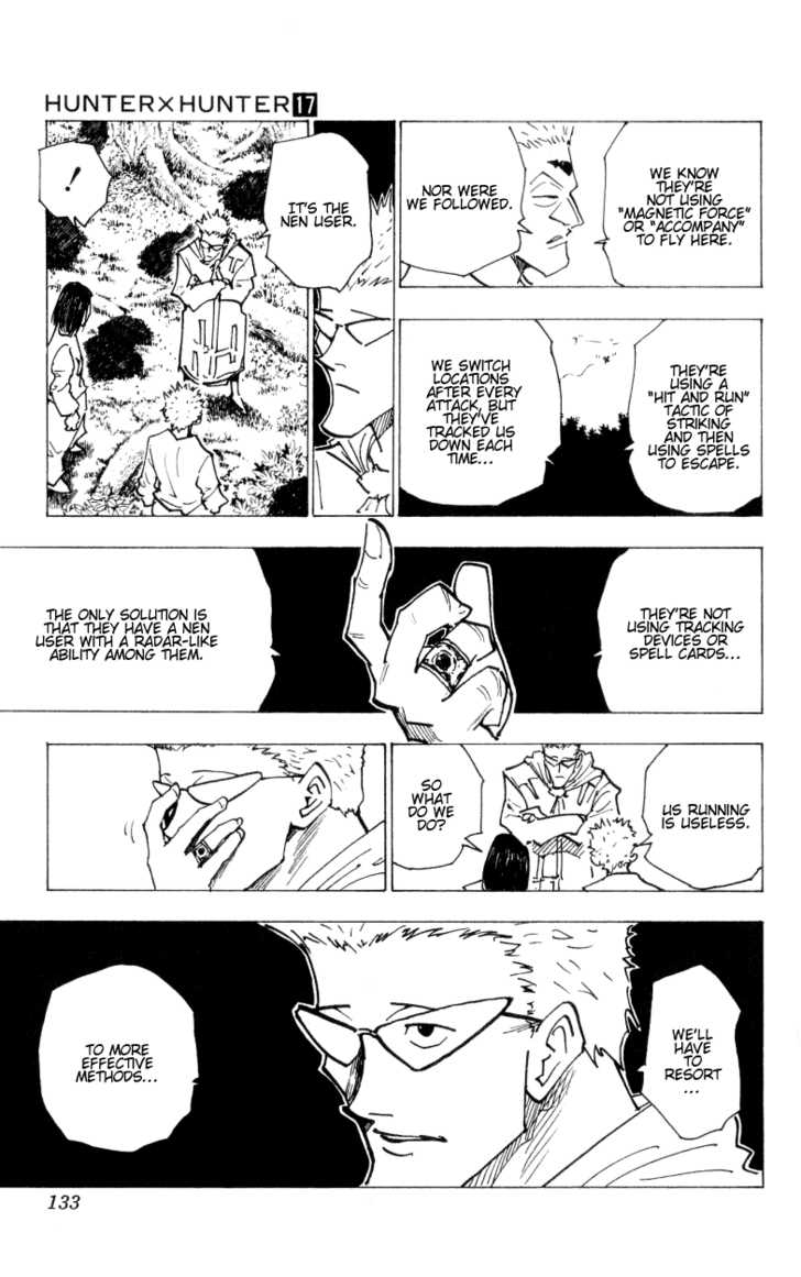 Hunter X Hunter Vol.17 Chapter 171 page 15