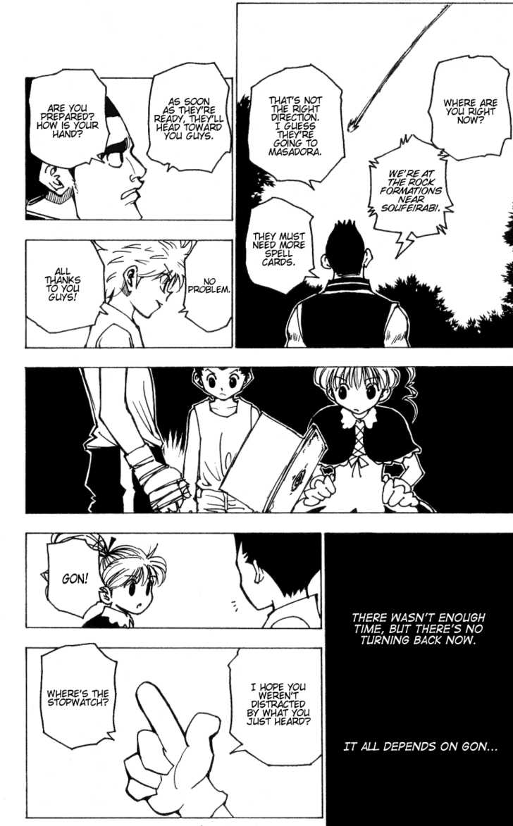 Hunter X Hunter Vol.17 Chapter 174 page 8