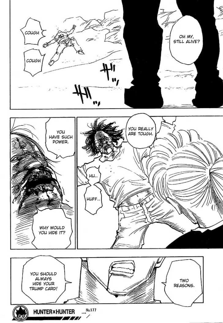 Hunter X Hunter Vol.18 Chapter 177 page 14