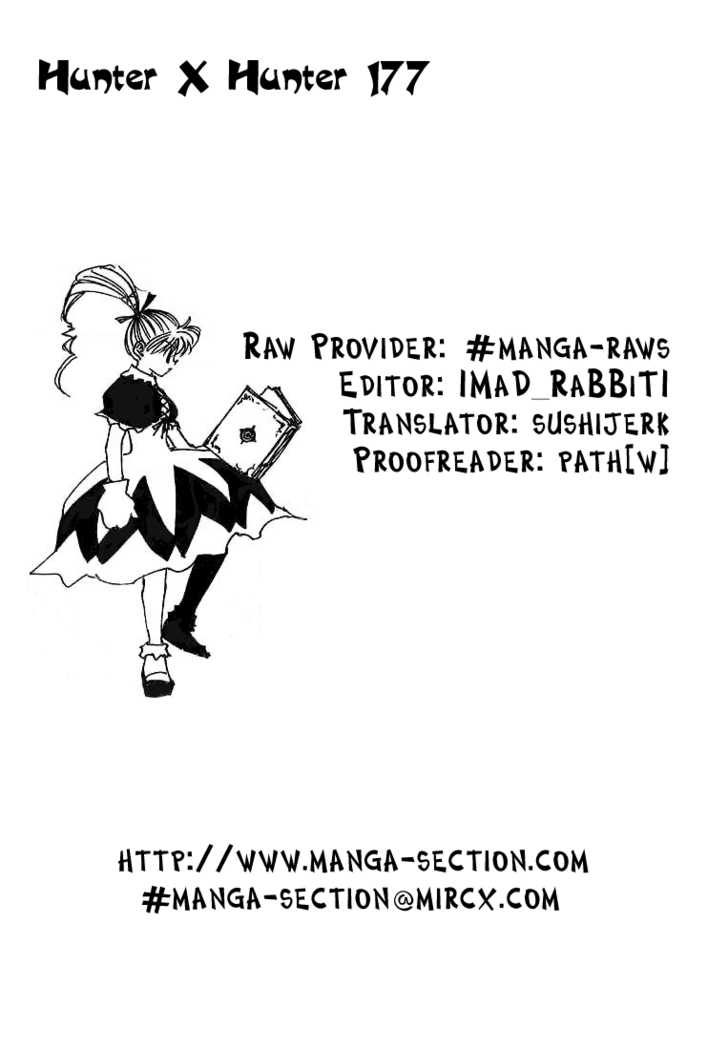 Hunter X Hunter Vol.18 Chapter 177 page 16