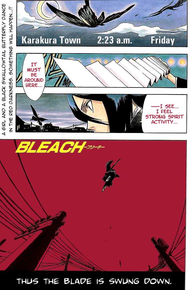 Bleach Vol.01 Chapter 001 page 3