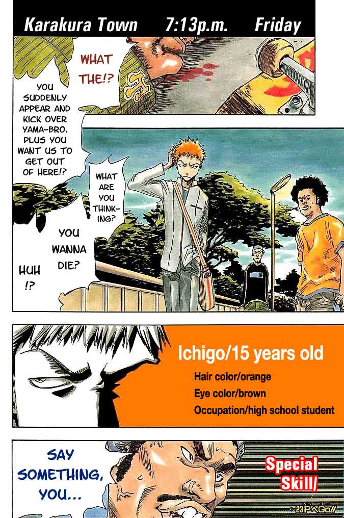 Bleach Vol.01 Chapter 001 page 5