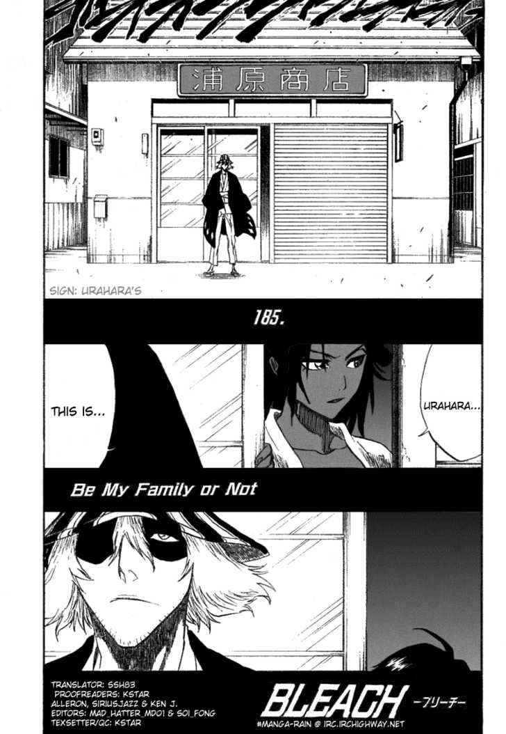 Bleach Vol.21 Chapter 185 page 7