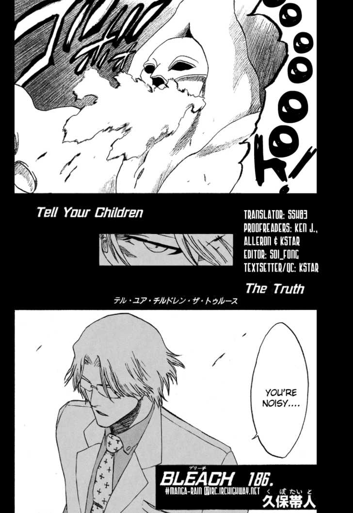 Bleach Vol.21 Chapter 186 page 6