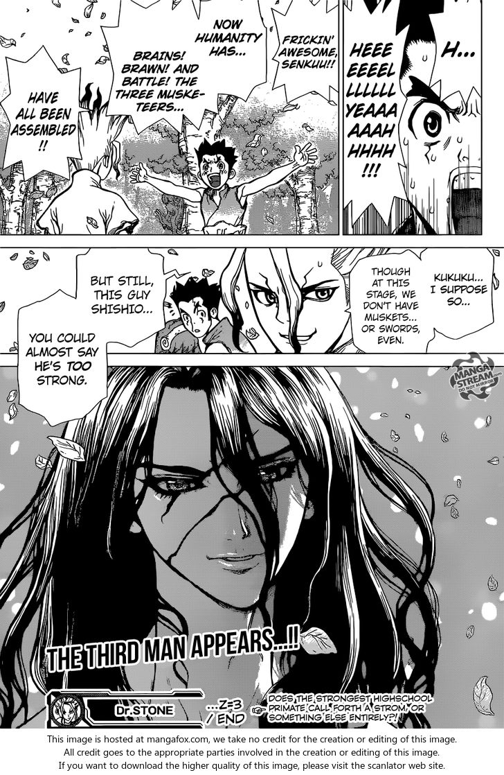 Dr. Stone Chapter 003 page 21