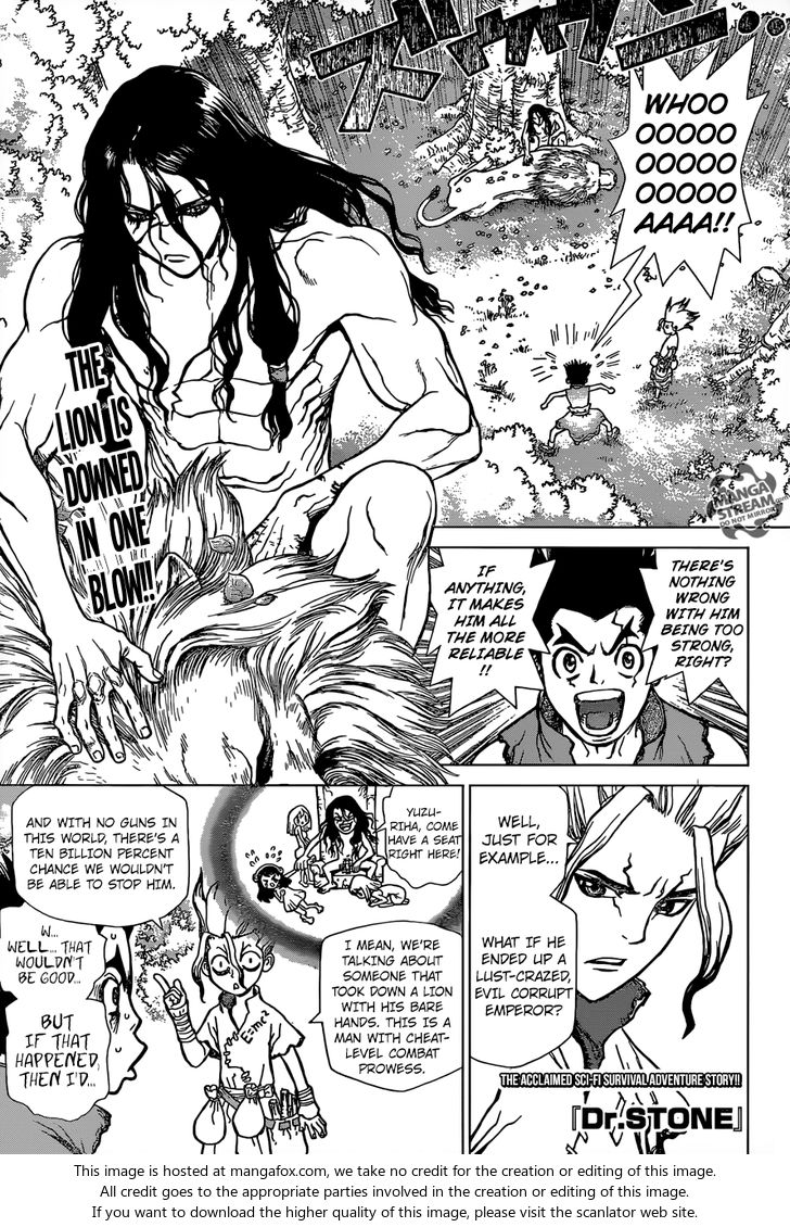 Dr. Stone Chapter 004 page 2