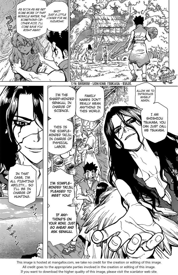 Dr. Stone Chapter 004 page 7
