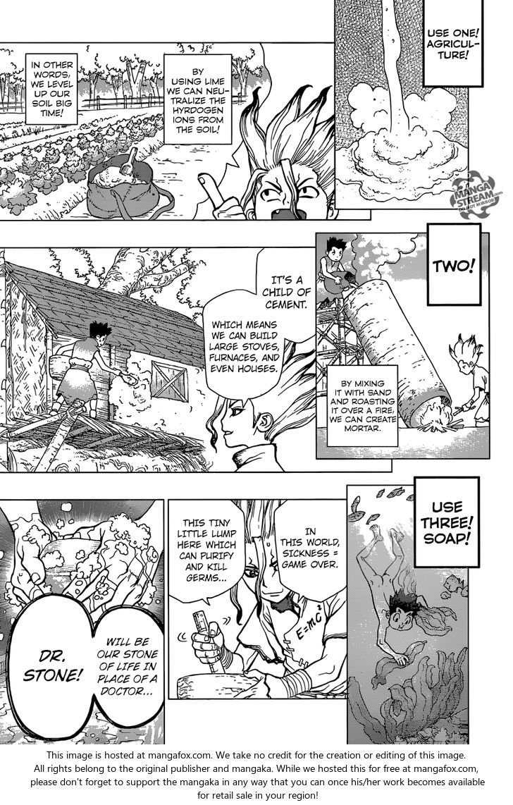 Dr. Stone Chapter 004 page 12