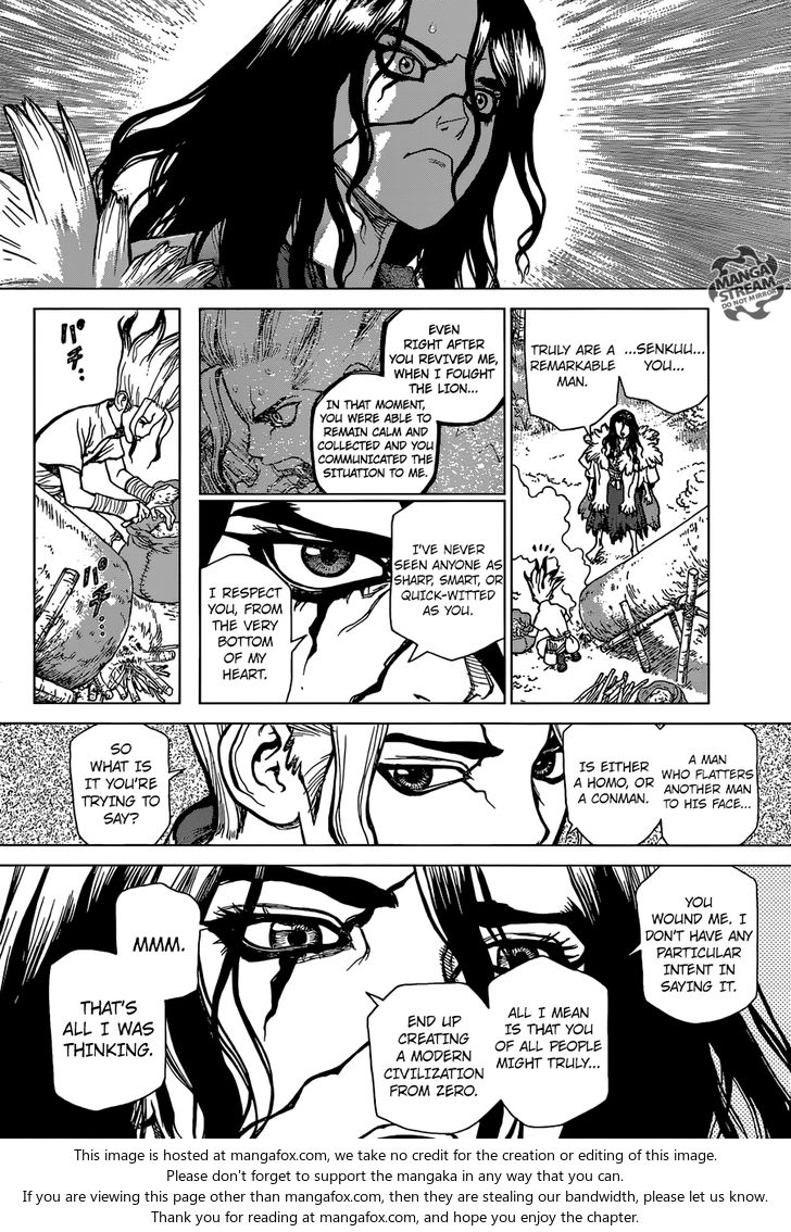 Dr. Stone Chapter 004 page 13