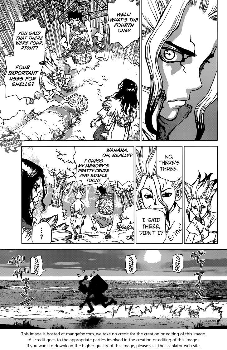 Dr. Stone Chapter 004 page 14
