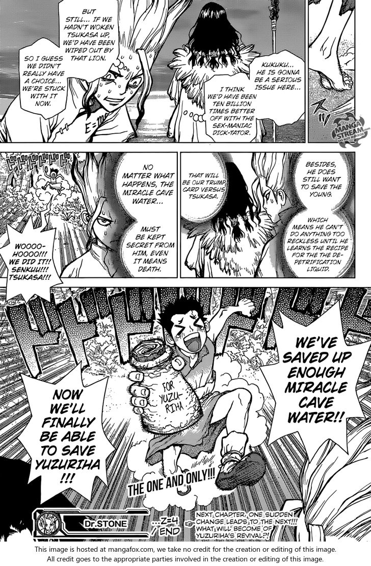 Dr. Stone Chapter 004 page 19