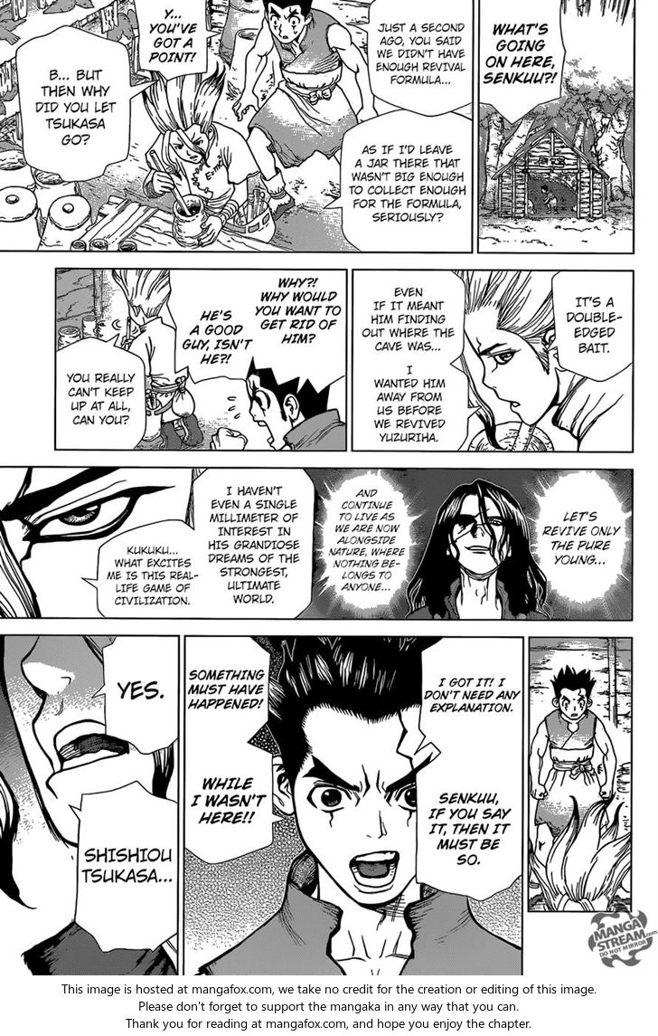 Dr. Stone Chapter 005 page 10