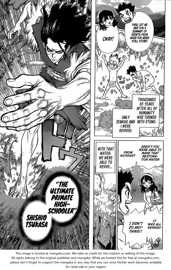 Dr. Stone Chapter 008 page 6